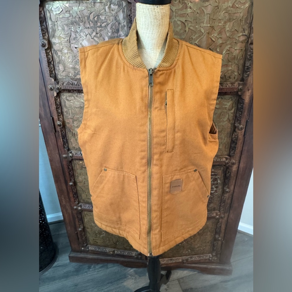 Stanley Men's Work‎ Vest in brown M
